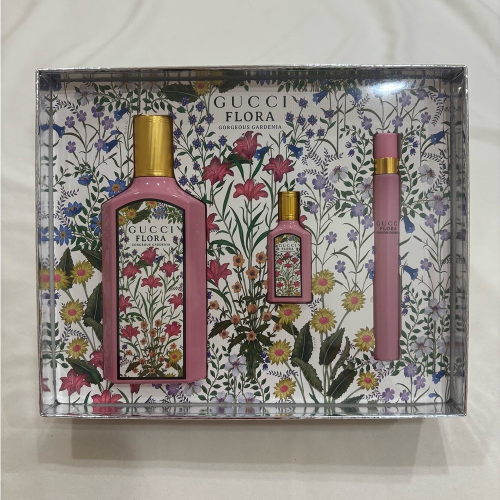 Gucci Flora Gorgeous Gardenia Perfume Set
